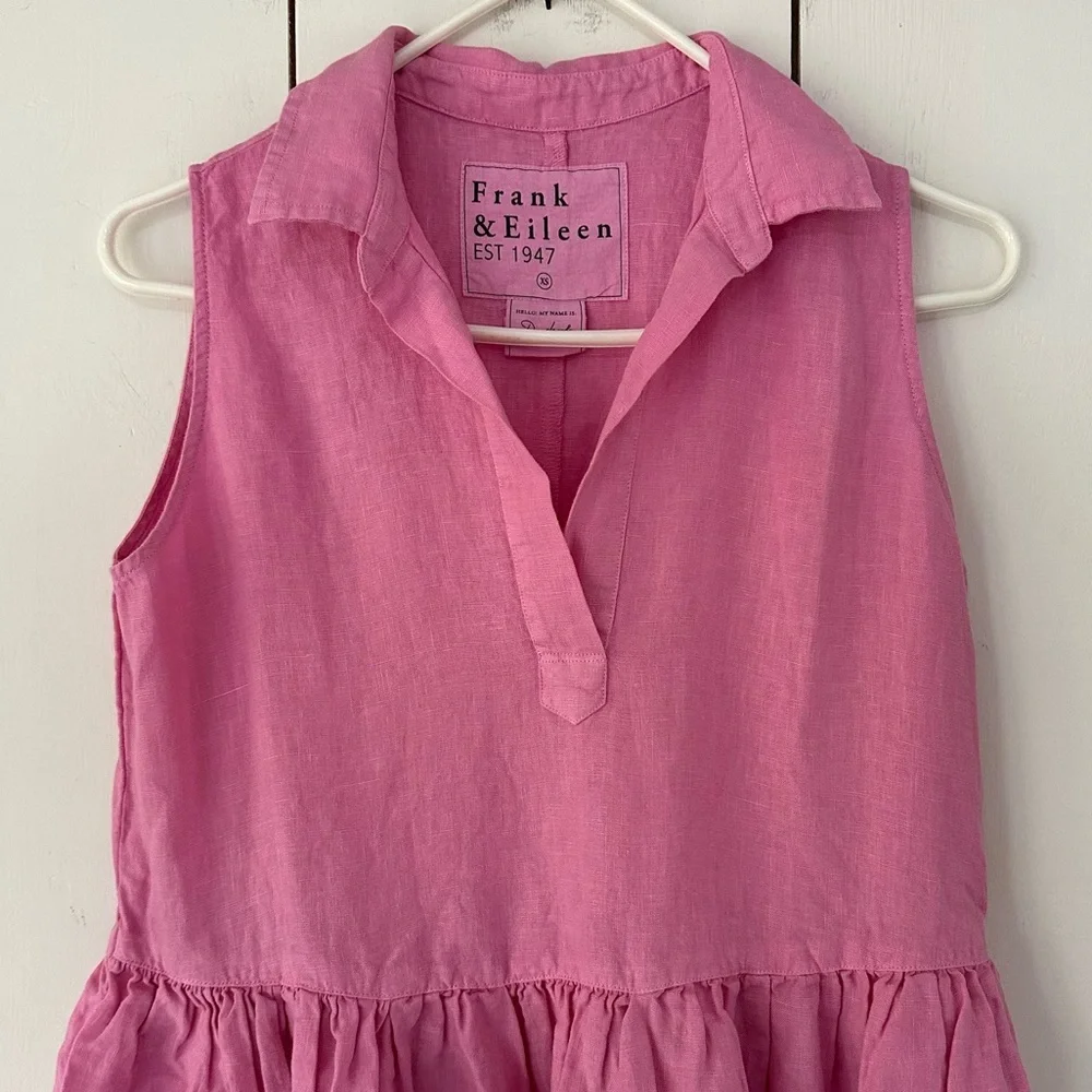 Frank & Eileen Daphne Sleeveless Popover Dress Sz XS NWT - Picture 5 of 11